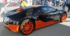 Bugatti Veyron Super Sport na torze Laguna Seca