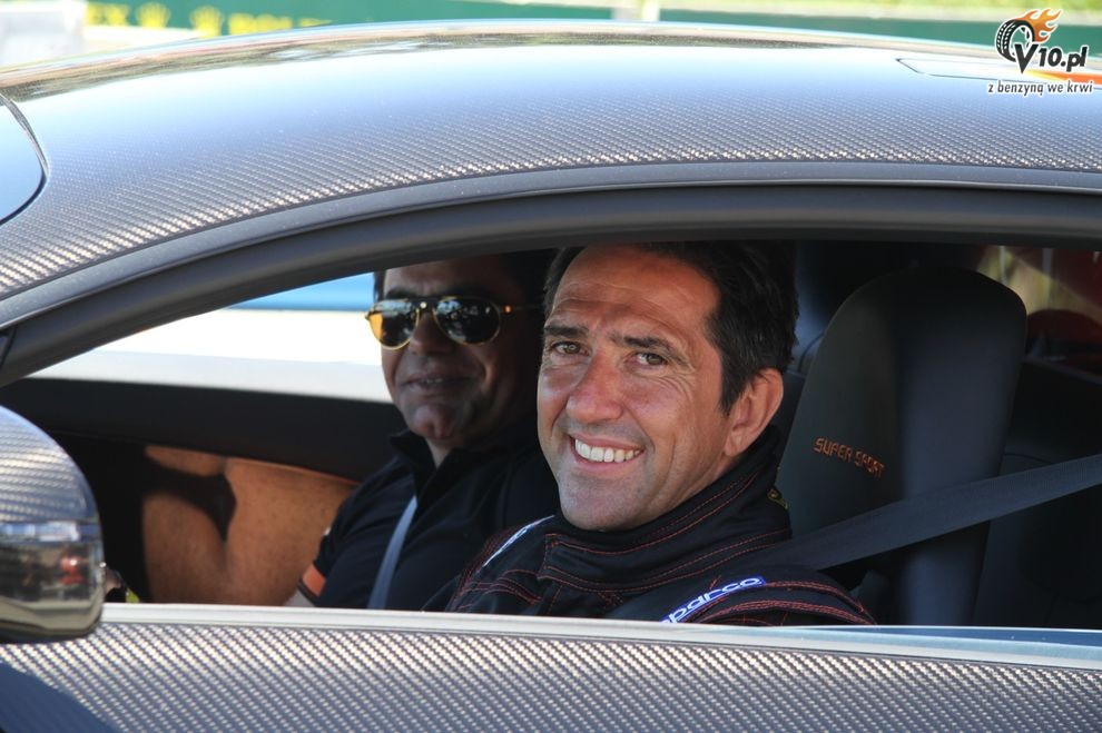 Bugatti Veyron Super Sport na torze Laguna Seca