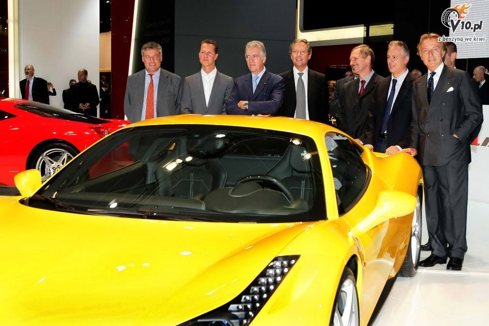 Nowe Ferrari 458 Italia - Frankfurt Motor Show 2009