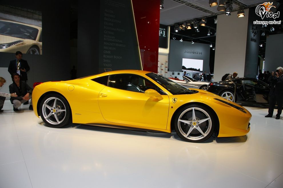 Nowe Ferrari 458 Italia - Frankfurt Motor Show 2009