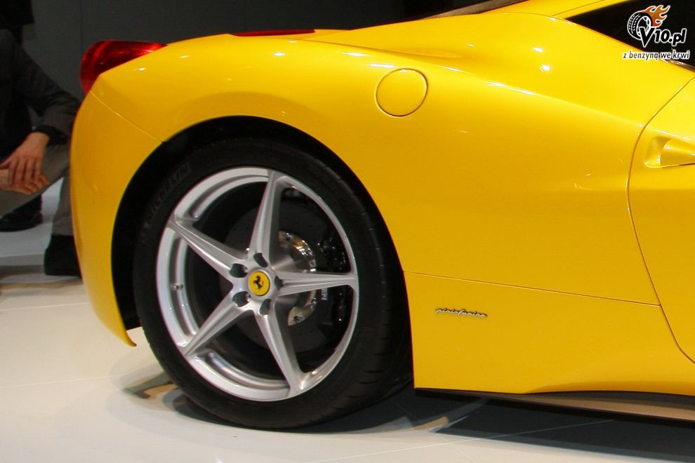 Nowe Ferrari 458 Italia - Frankfurt Motor Show 2009