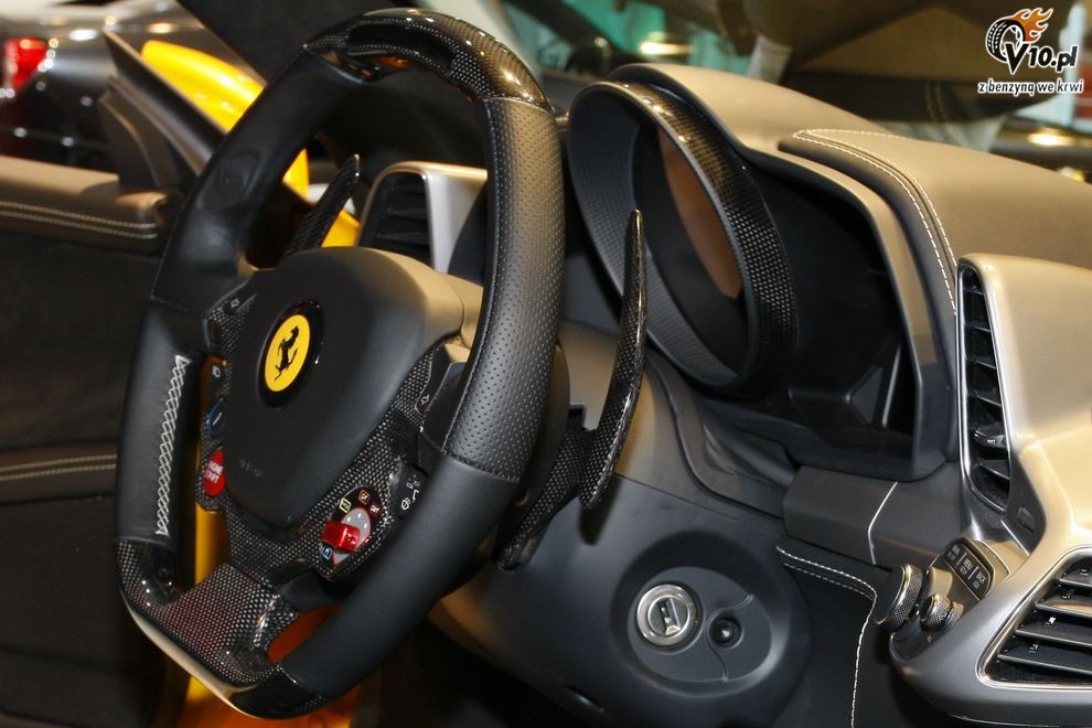 Nowe Ferrari 458 Italia - Frankfurt Motor Show 2009