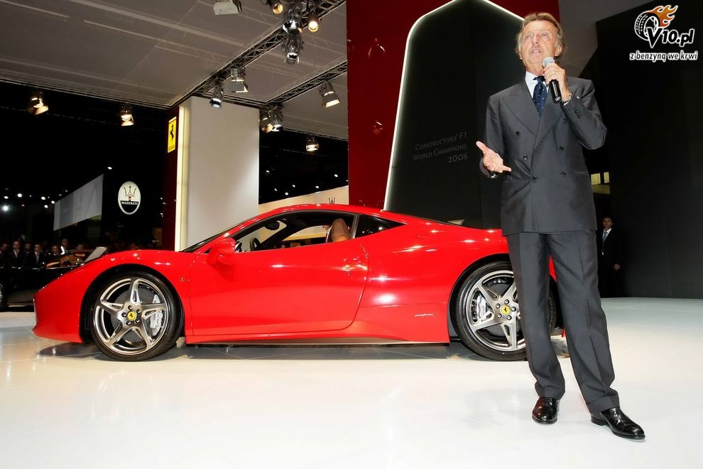 Nowe Ferrari 458 Italia - Frankfurt Motor Show 2009