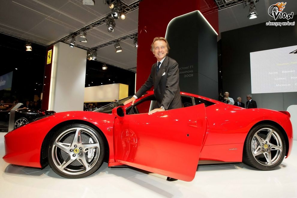 Nowe Ferrari 458 Italia - Frankfurt Motor Show 2009