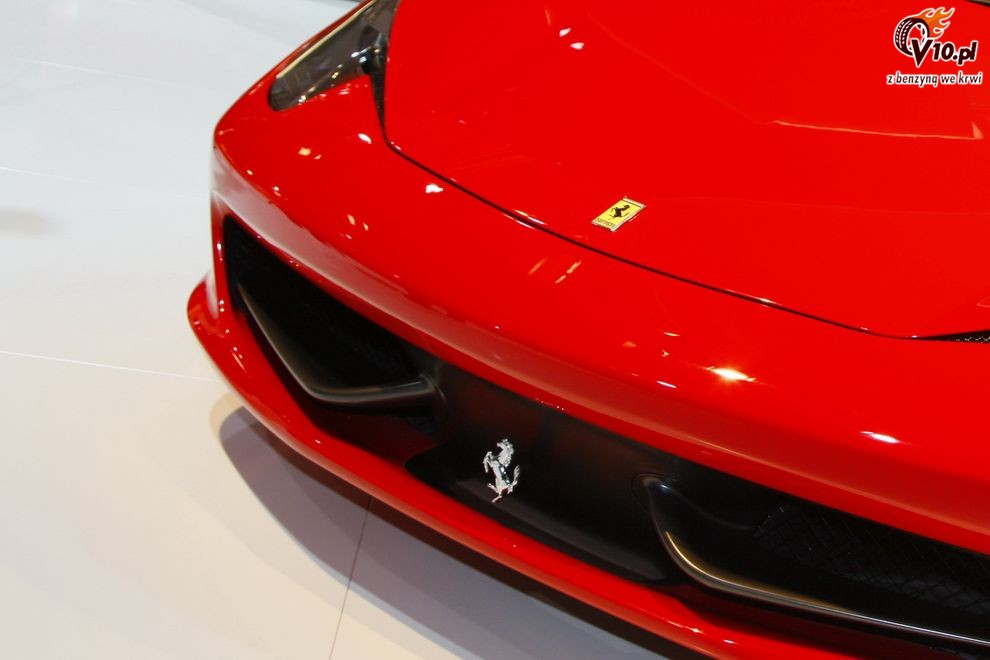 Nowe Ferrari 458 Italia - Frankfurt Motor Show 2009