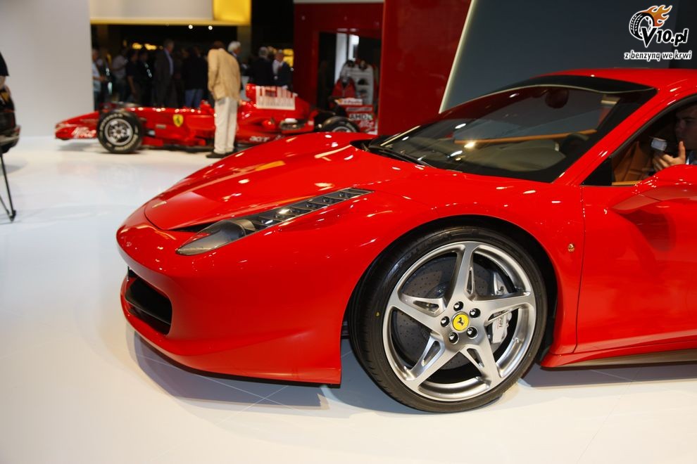 Nowe Ferrari 458 Italia - Frankfurt Motor Show 2009
