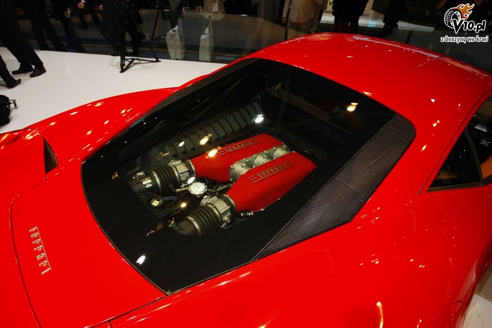 Nowe Ferrari 458 Italia - Frankfurt Motor Show 2009