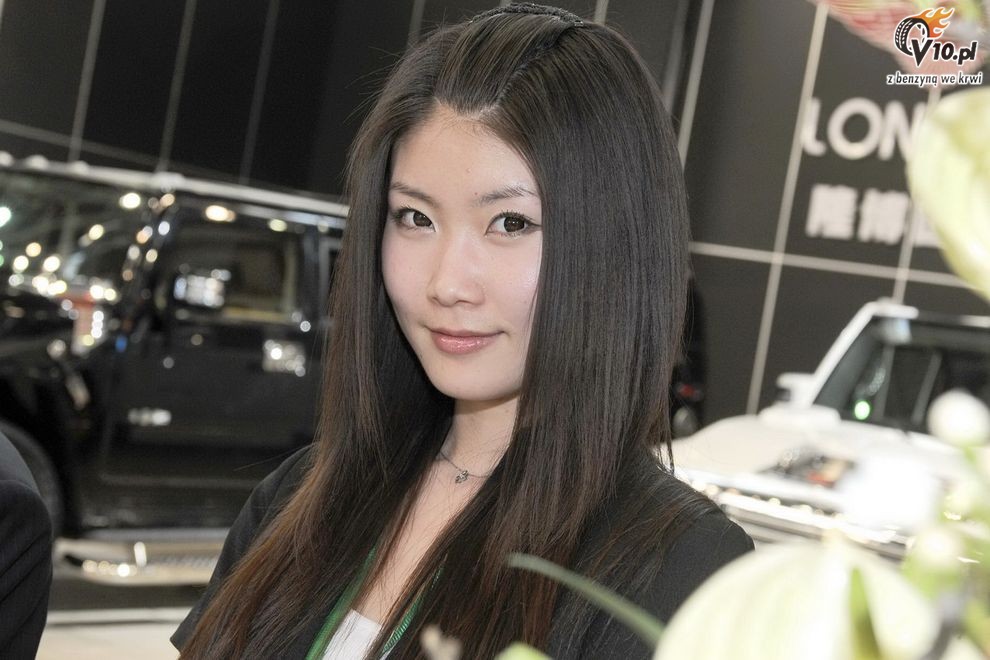 Hostessy dziewczyny laski na China Auto Show 2010