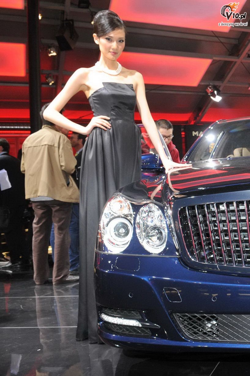 Hostessy dziewczyny laski na China Auto Show 2010