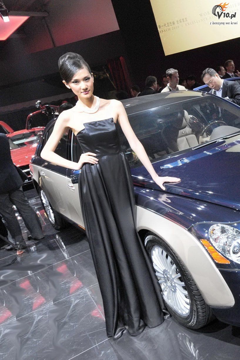 Hostessy dziewczyny laski na China Auto Show 2010