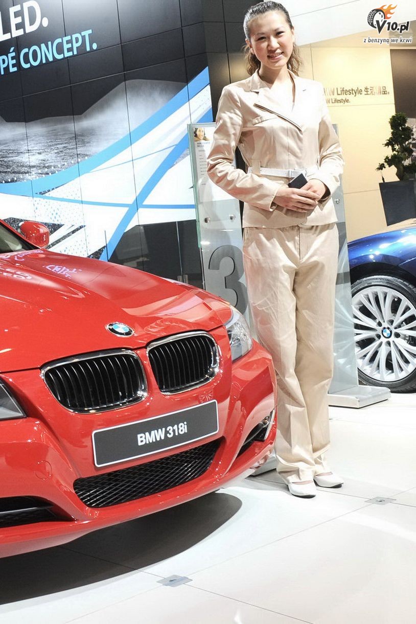 Hostessy dziewczyny laski na China Auto Show 2010