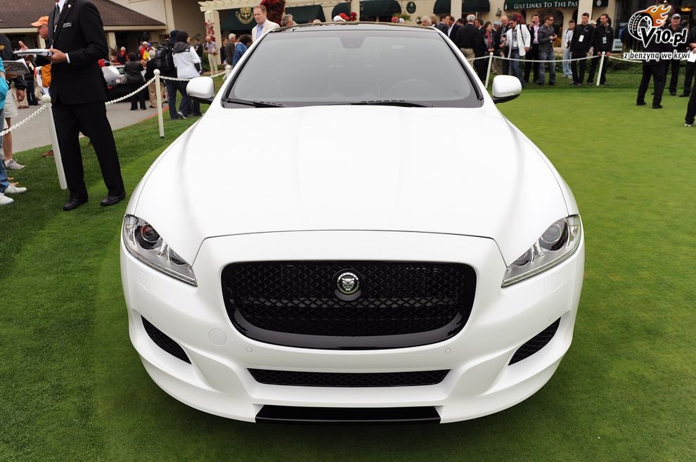 Nowy Jaguar XJ75 Platinum Concept w Monterey