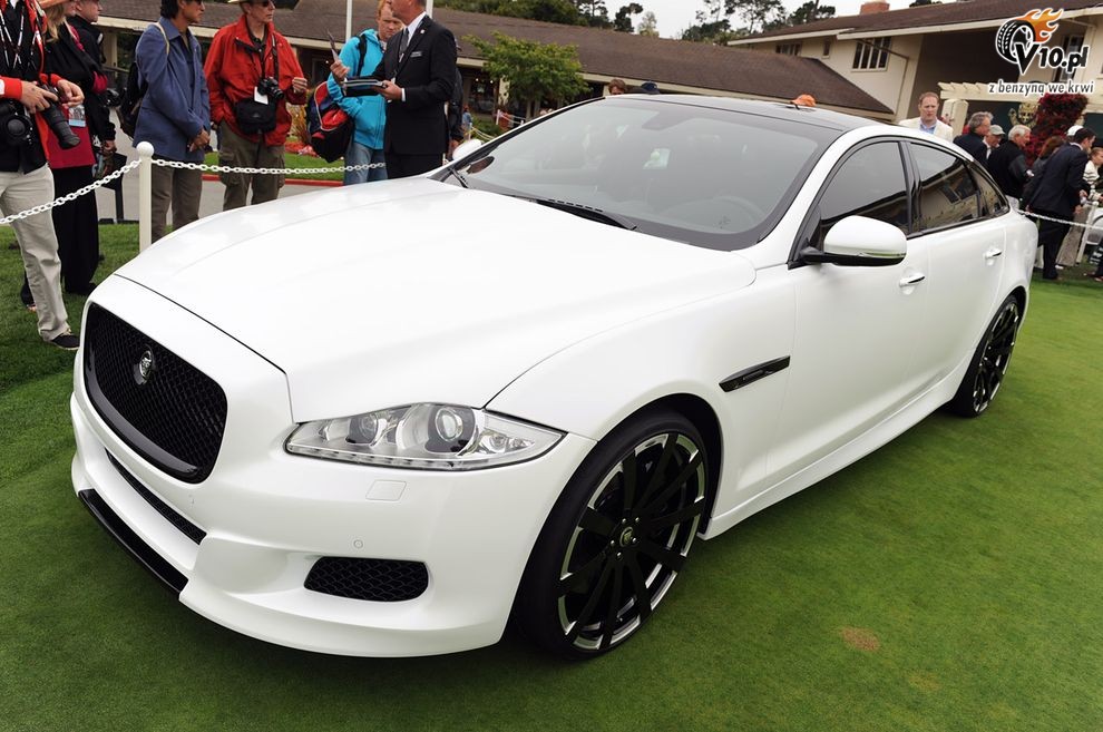 Nowy Jaguar XJ75 Platinum Concept w Monterey
