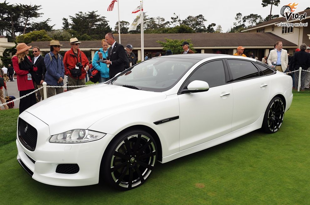 Nowy Jaguar XJ75 Platinum Concept w Monterey