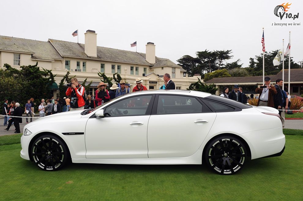 Nowy Jaguar XJ75 Platinum Concept w Monterey
