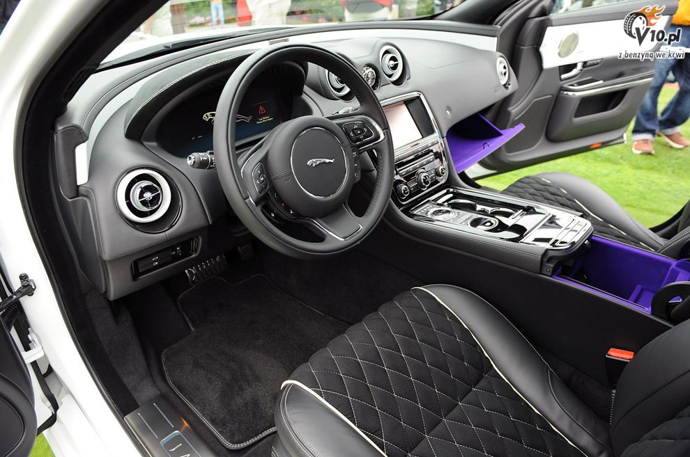 Nowy Jaguar XJ75 Platinum Concept w Monterey