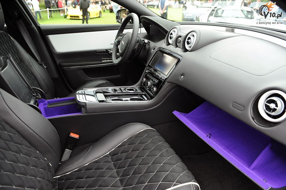 Nowy Jaguar XJ75 Platinum Concept w Monterey