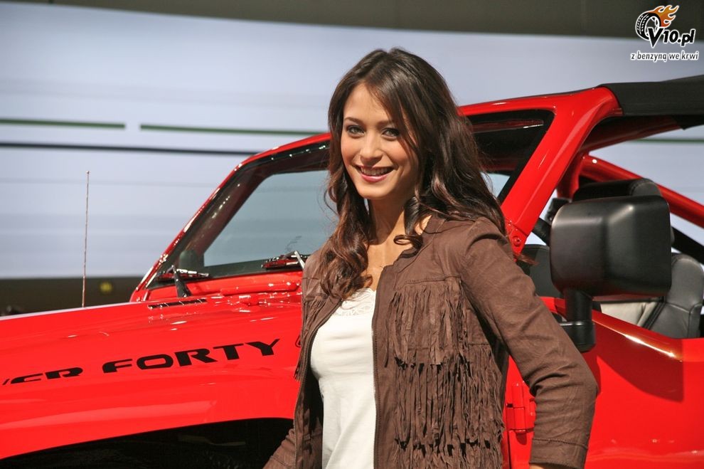 Los Angeles Auto Show 2009 - hostessy laski dziewczyny