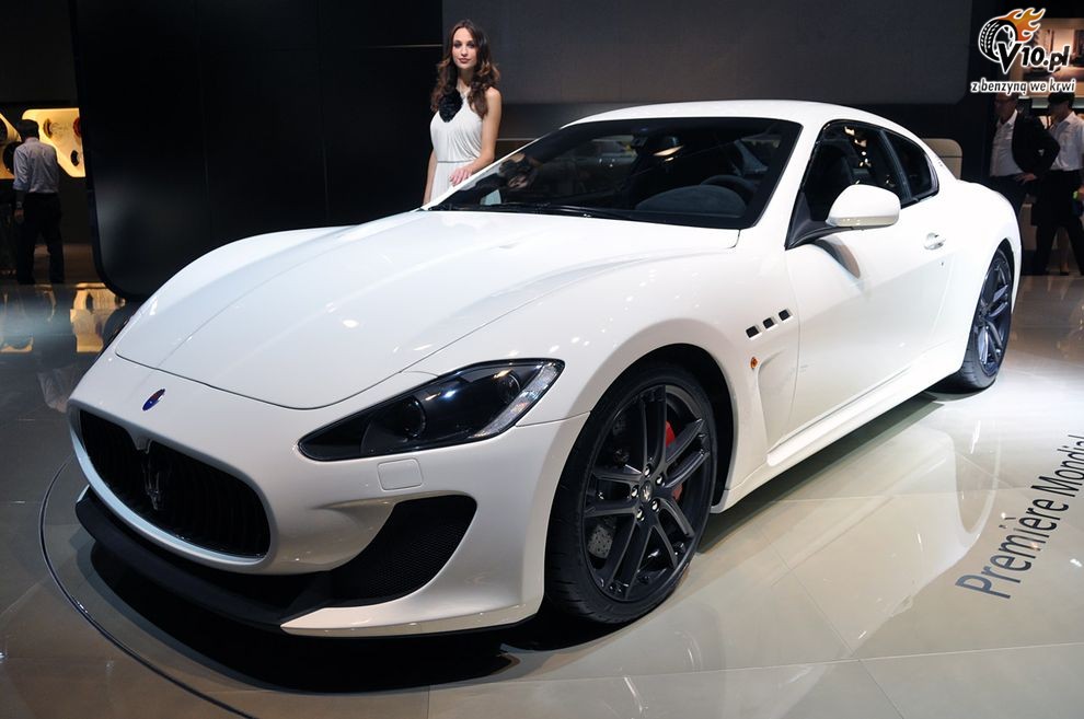 Nowe Maserati GranTurismo MC Stradale - Paris Motor Show 2010