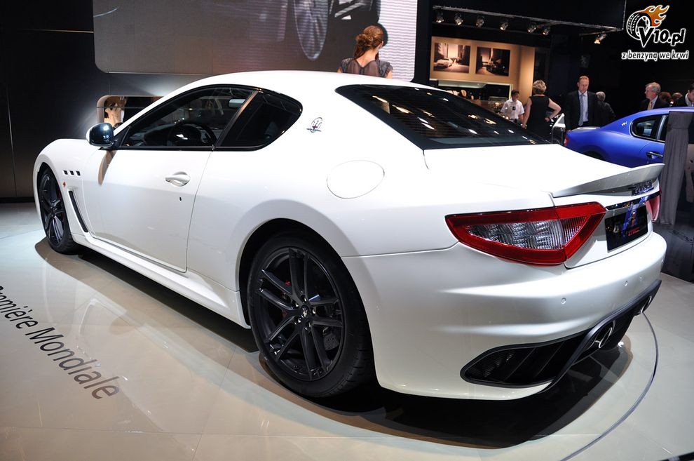 Nowe Maserati GranTurismo MC Stradale - Paris Motor Show 2010