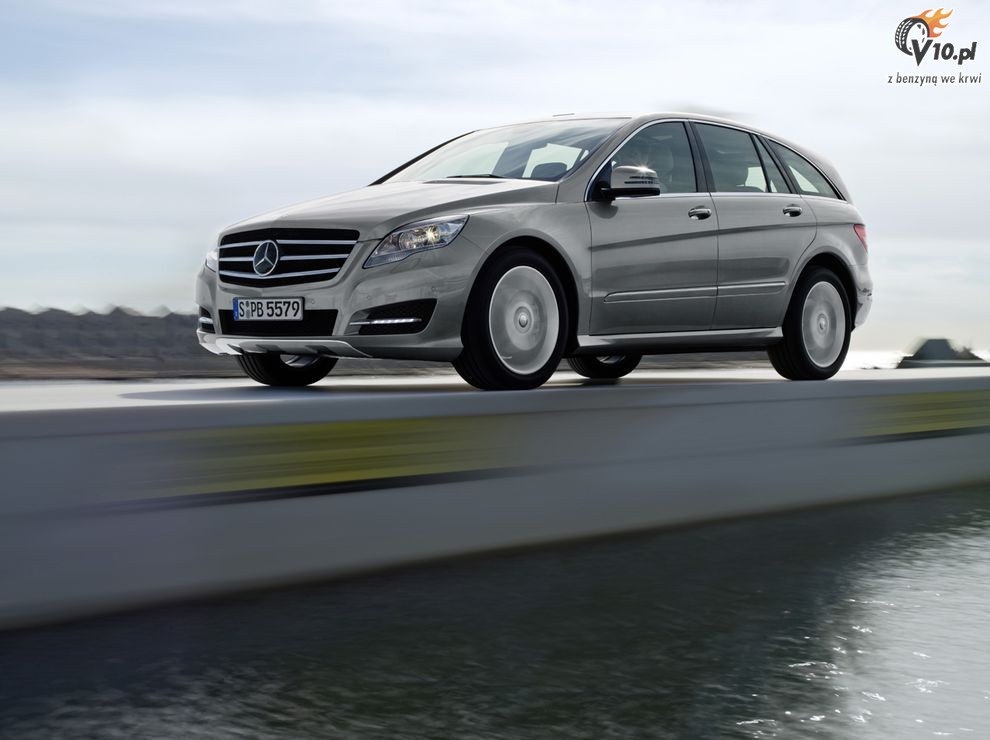 Nowy Mercedes klasy R po face liftingu - model 2011