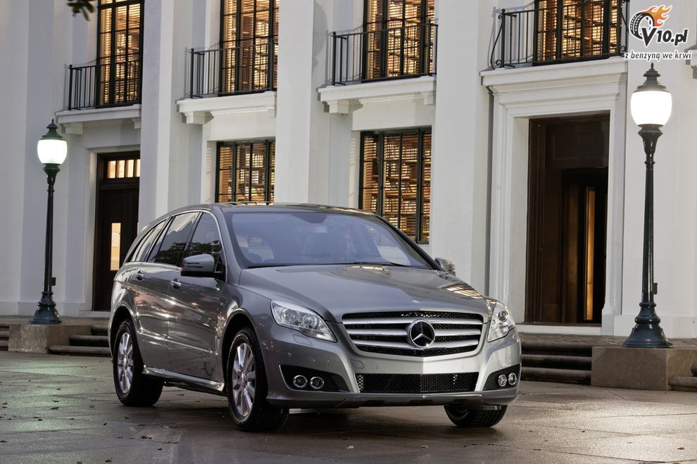 Nowy Mercedes klasy R po face liftingu - model 2011