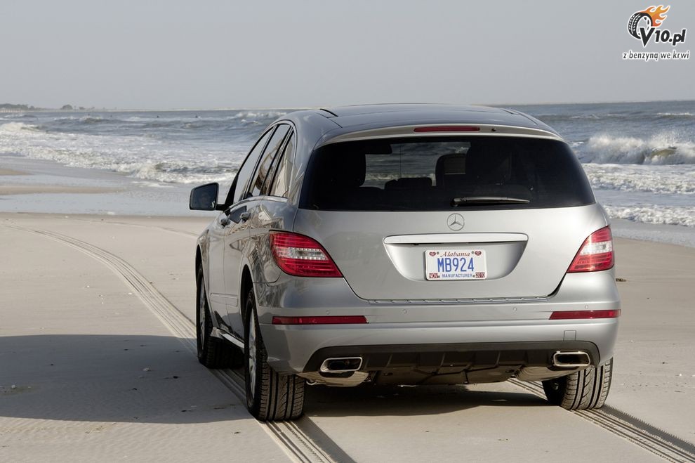 Nowy Mercedes klasy R po face liftingu - model 2011