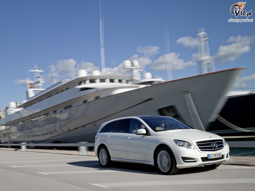 Nowy Mercedes klasy R po face liftingu - model 2011