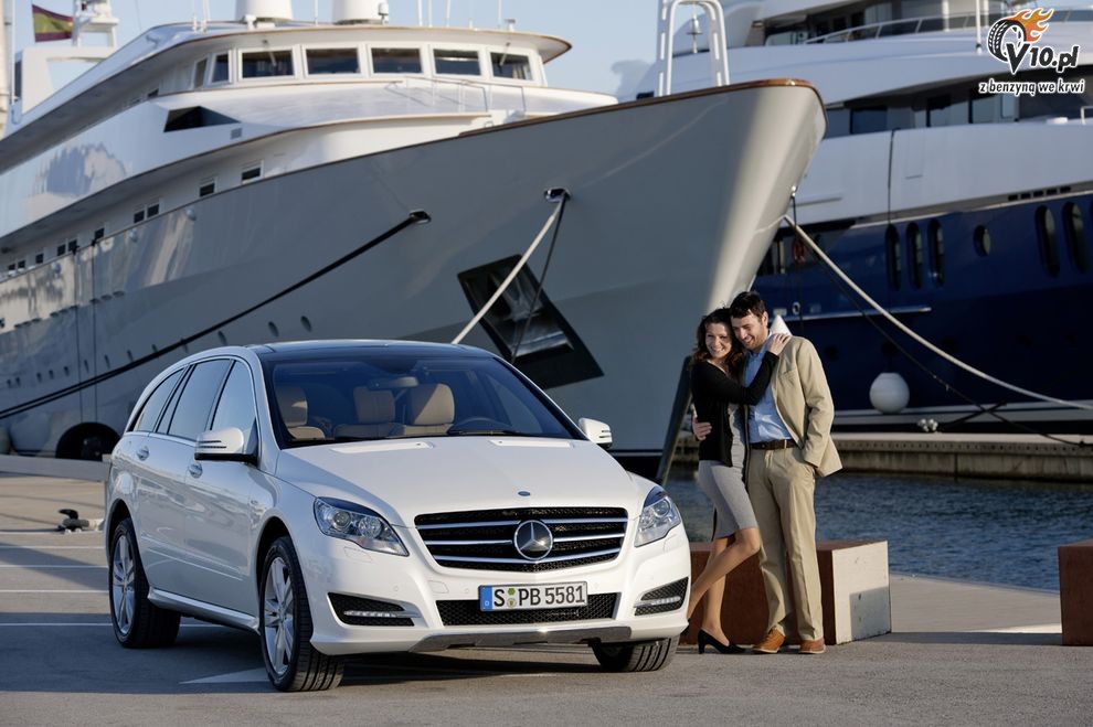 Nowy Mercedes klasy R po face liftingu - model 2011