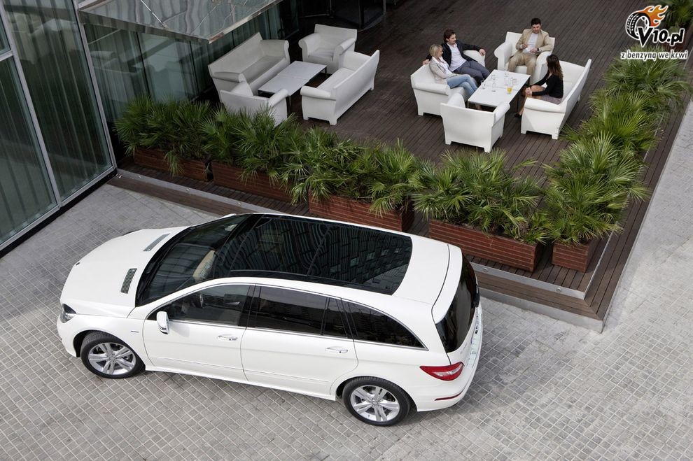 Nowy Mercedes klasy R po face liftingu - model 2011