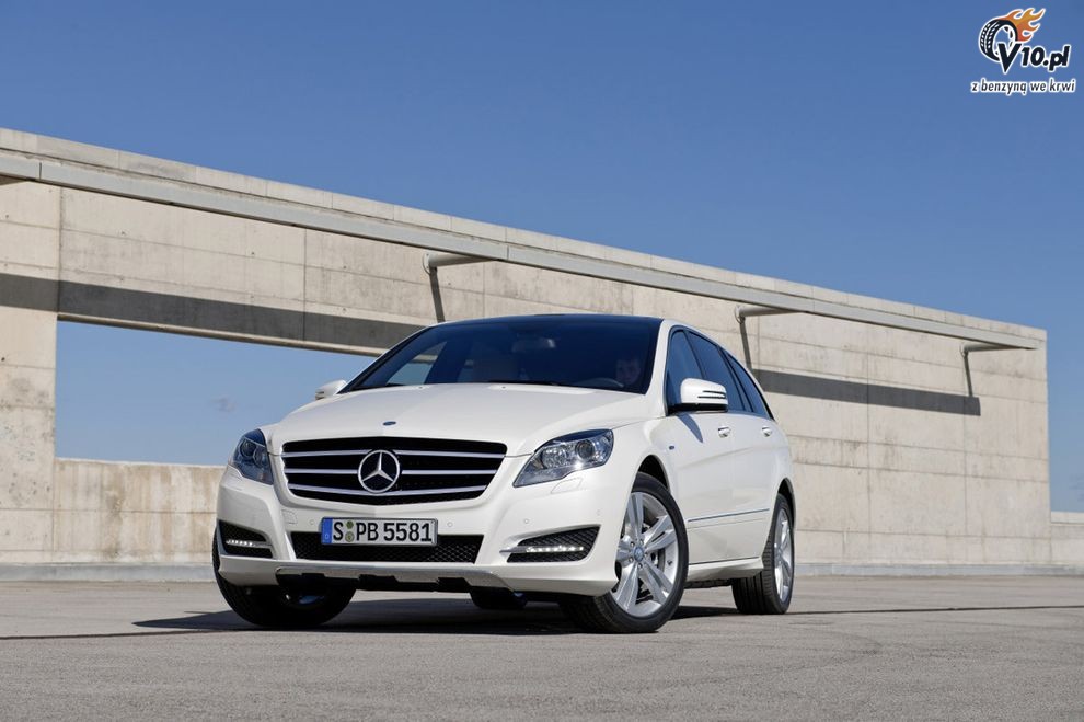 Nowy Mercedes klasy R po face liftingu - model 2011