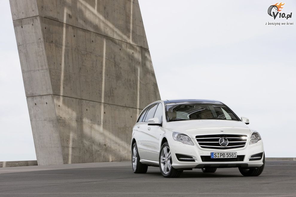 Nowy Mercedes klasy R po face liftingu - model 2011