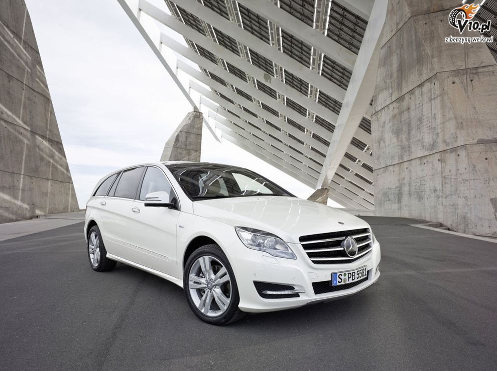 Nowy Mercedes klasy R po face liftingu - model 2011