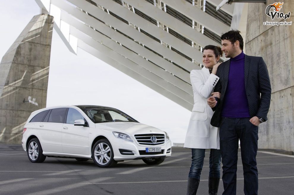 Nowy Mercedes klasy R po face liftingu - model 2011