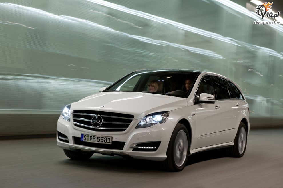 Nowy Mercedes klasy R po face liftingu - model 2011
