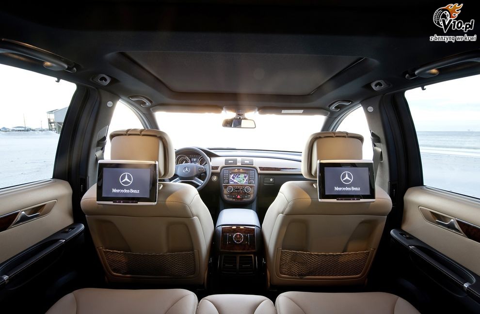 Nowy Mercedes klasy R po face liftingu - model 2011