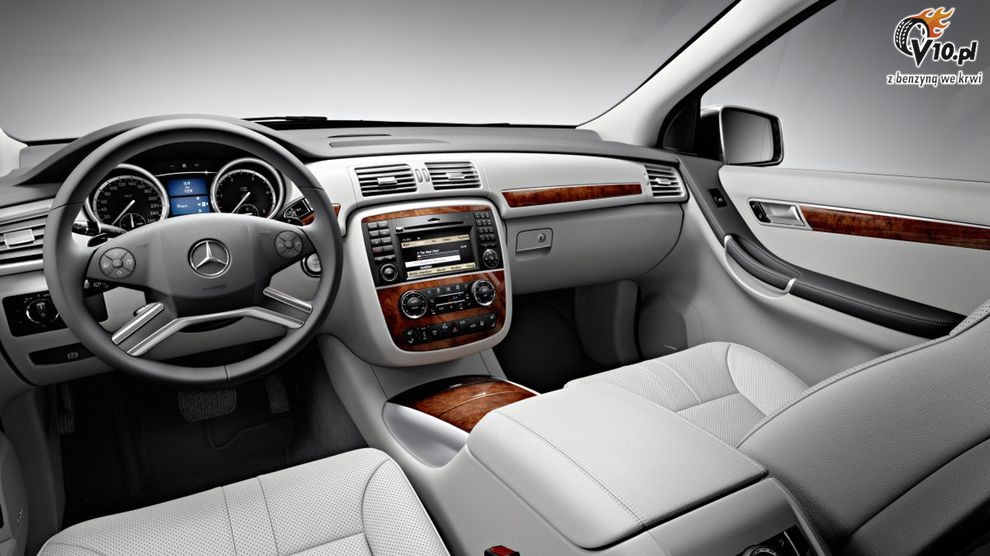 Nowy Mercedes klasy R po face liftingu - model 2011