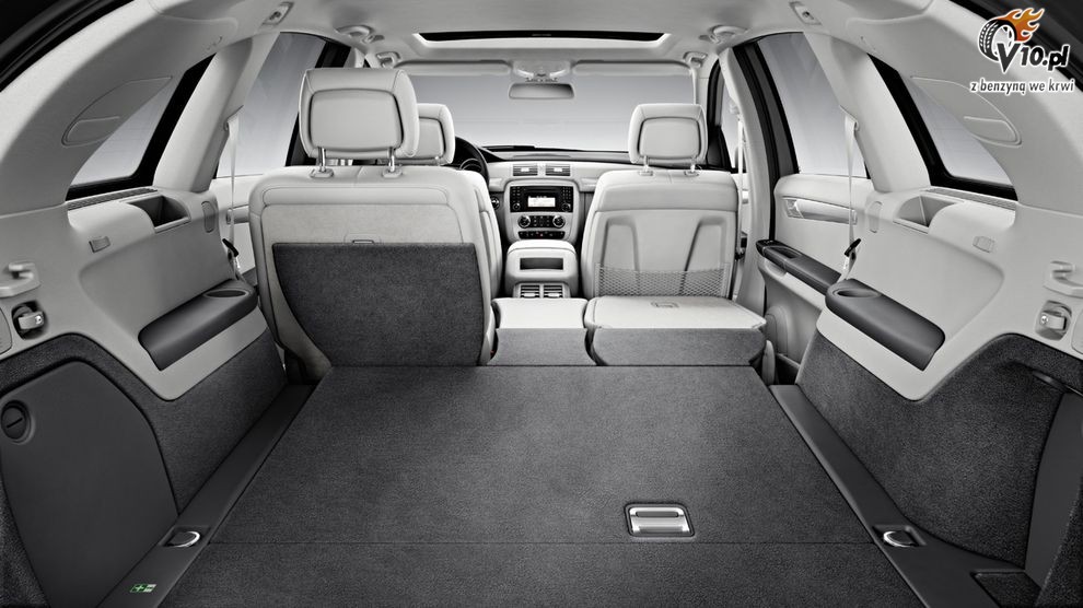 Nowy Mercedes klasy R po face liftingu - model 2011