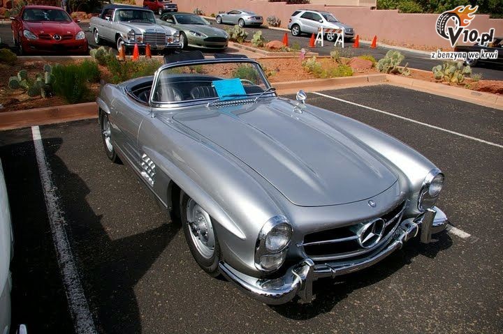 Mercedes 300 SL - zlot