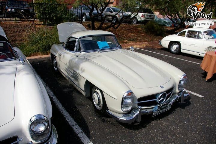 Mercedes 300 SL - zlot