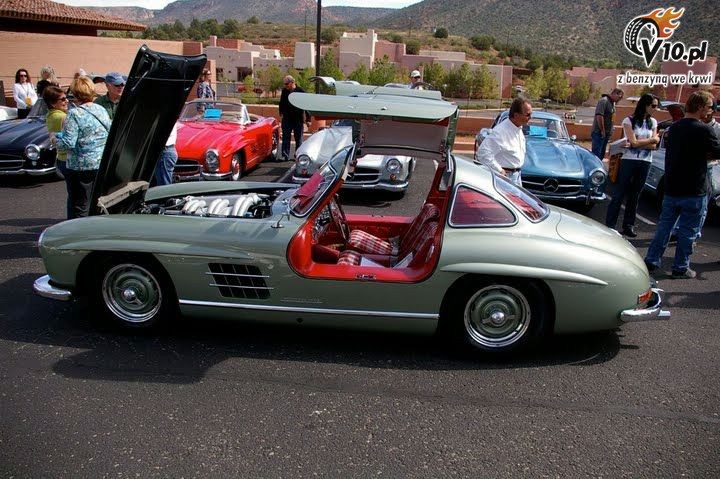 Mercedes 300 SL - zlot