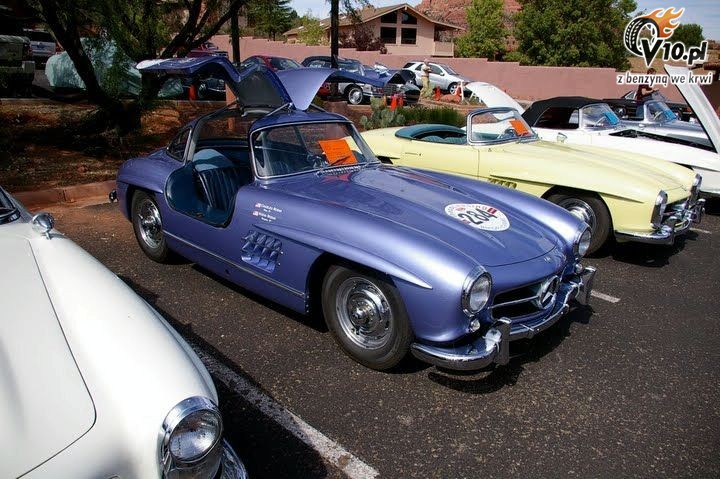 Mercedes 300 SL - zlot