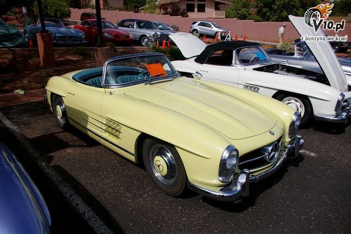Mercedes 300 SL - zlot