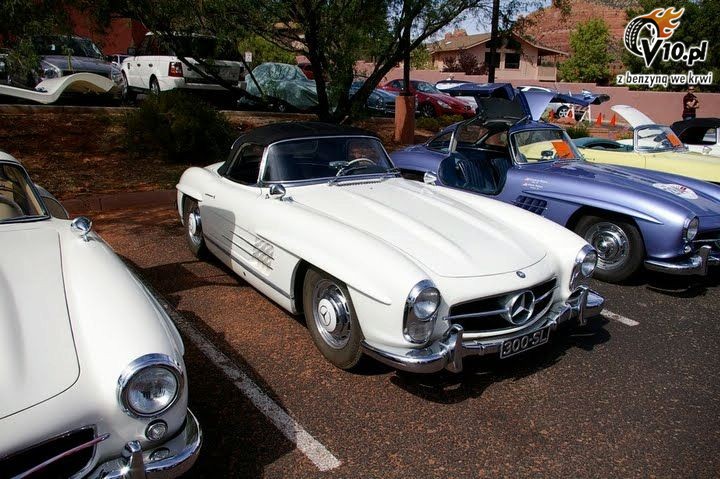 Mercedes 300 SL - zlot