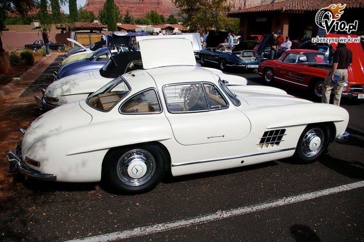 Mercedes 300 SL - zlot