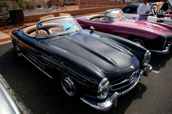 Mercedes 300 SL - zlot