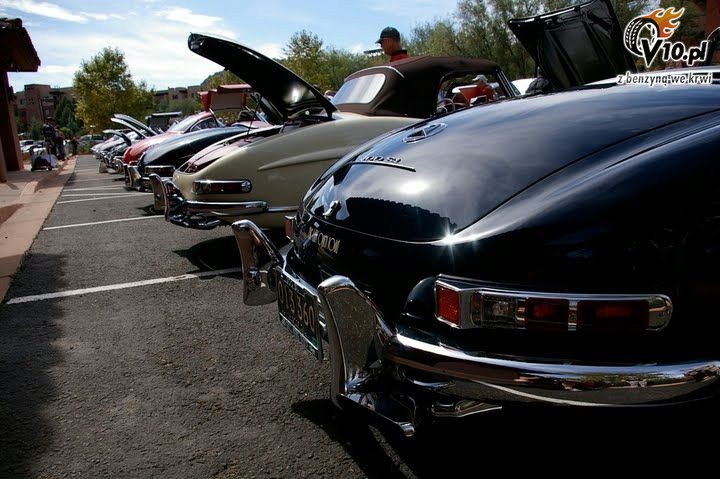 Mercedes 300 SL - zlot