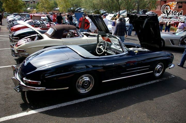 Mercedes 300 SL - zlot