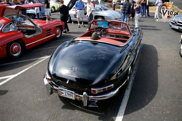 Mercedes 300 SL - zlot