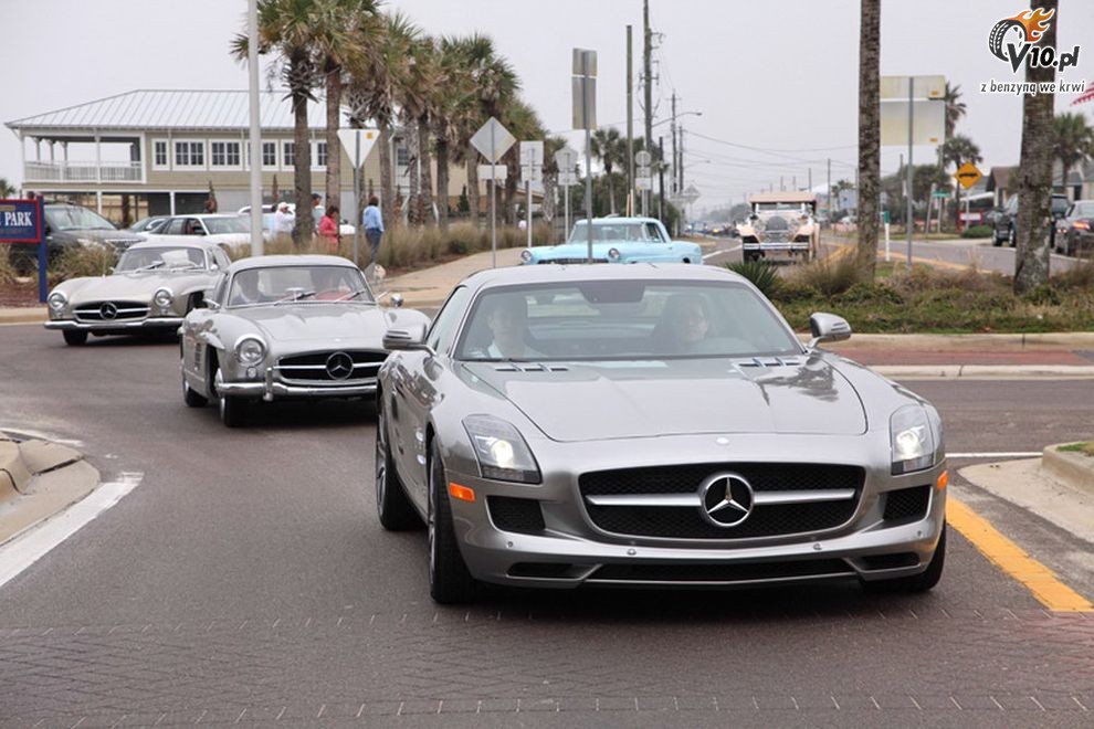Mercedesy na wystawie Concours d'Elegance